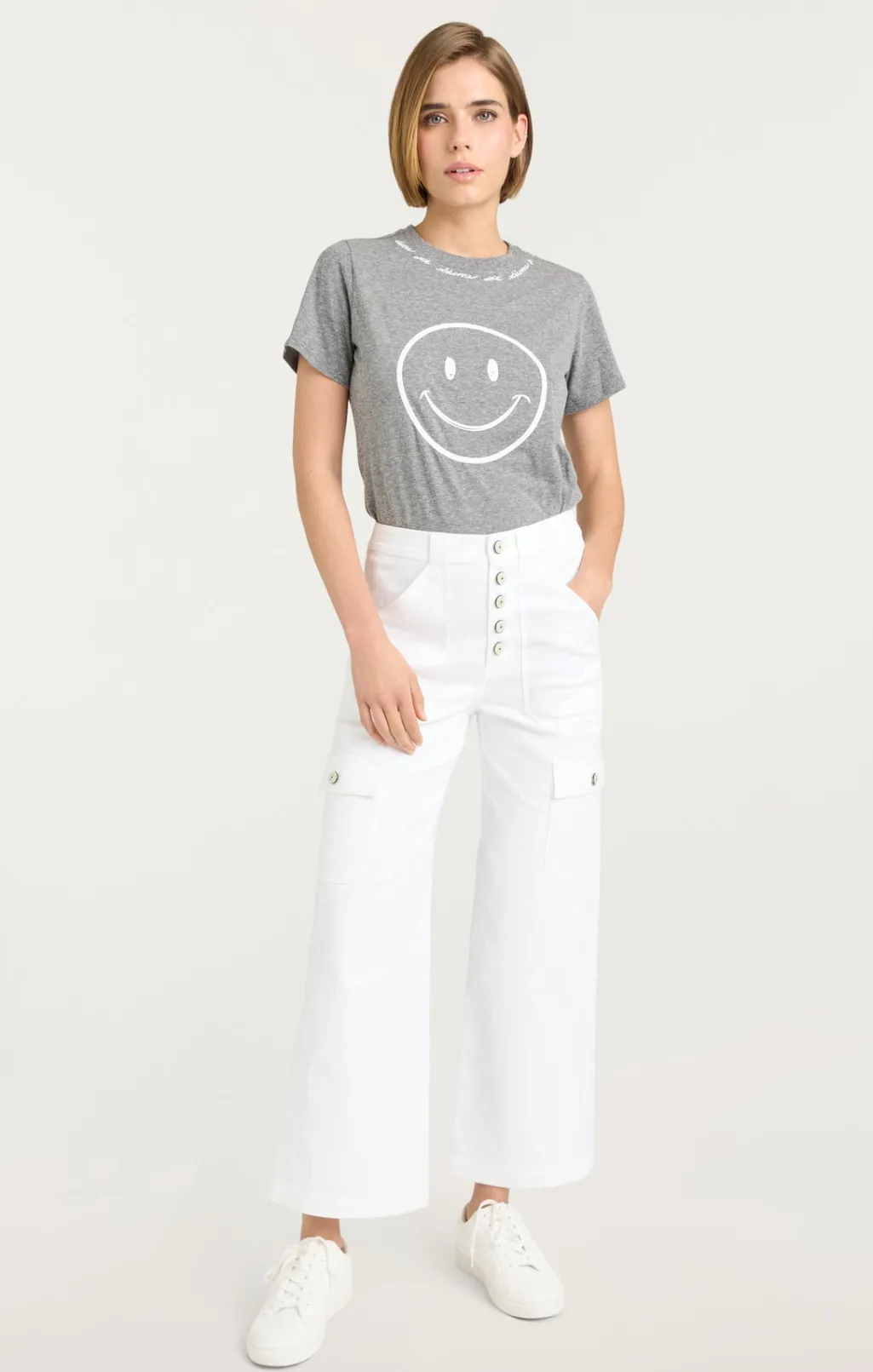 Cinq à Sept Cargo Benji Pant White Clearance