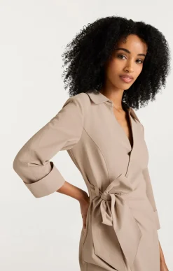 Cinq à Sept Cayleigh Dress Khaki Sale