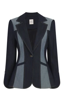 Cinq à Sept Celie Blazer Indigo Hot