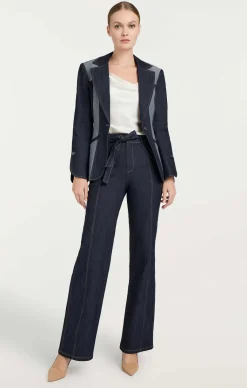 Cinq à Sept Celie Blazer Indigo Hot
