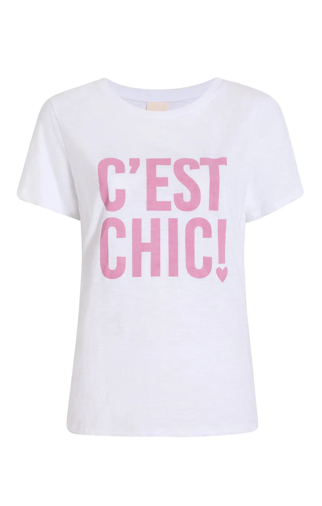 Cinq à Sept Cest Chic Tee White/Primrose Online