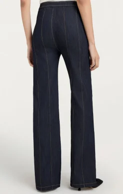 Cinq à Sept Chaya Pant Indigo Sale