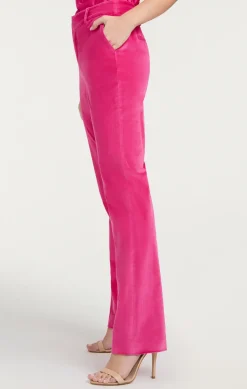 Cinq à Sept Chenille Velvet Kerry Pant PinkDahlia Clearance