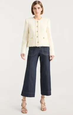 Cinq à Sept Christie Jacket Gardenia Sale