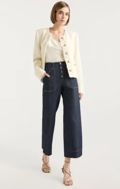 Cinq à Sept Christie Jacket Gardenia Sale