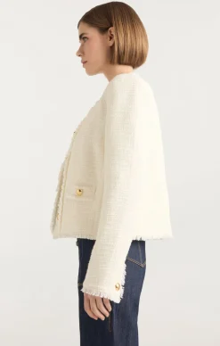Cinq à Sept Christie Jacket Gardenia Sale