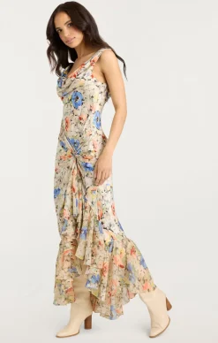 Cinq à Sept Ciara Dress IvoryMulti Online