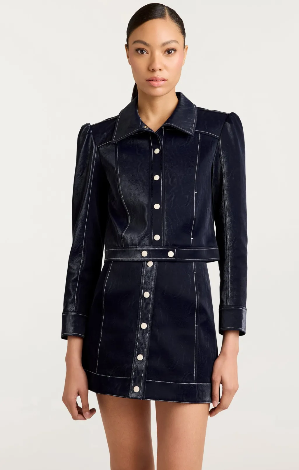 Cinq à Sept Ciara Jacket Navy/White Discount