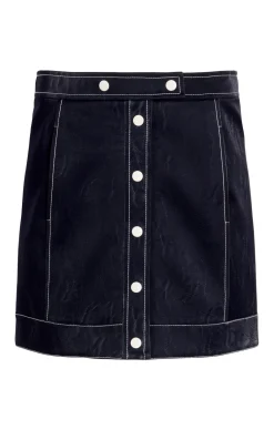 Cinq à Sept Ciara Skirt Navy/White Best