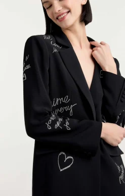 Cinq à Sept Cindie Blazer Black Clearance