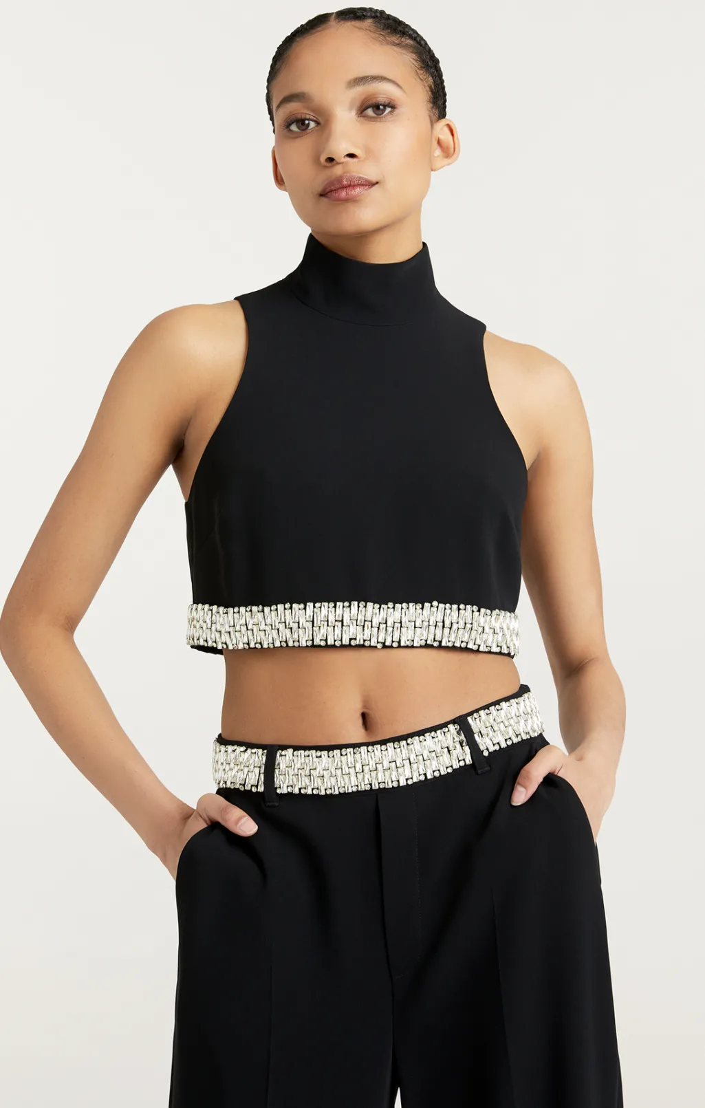 Cinq à Sept Collins Top Black Sale