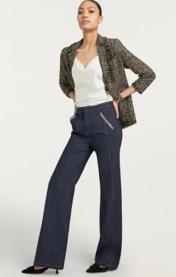 Cinq à Sept Confetti Tweed Khloe Blazer BlackMulti