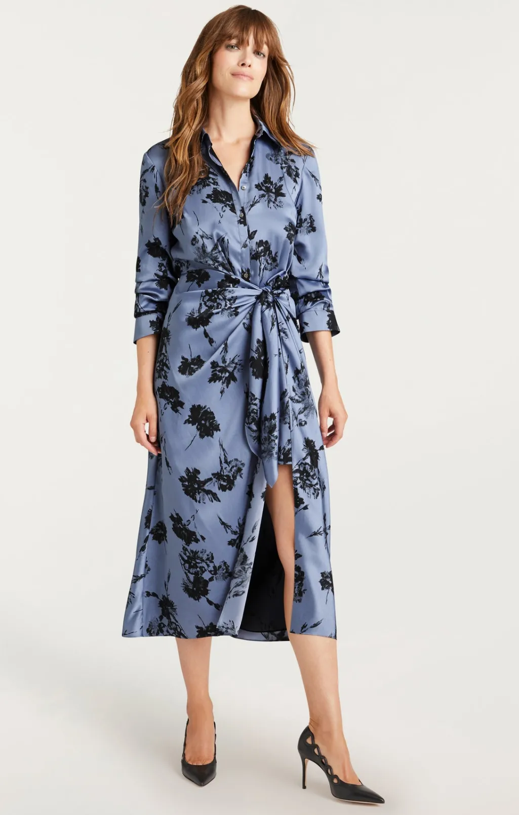 Cinq à Sept Cool Carnation Jacey Dress RusticBlueMulti