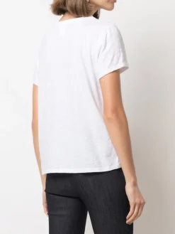Cinq à Sept Cool Girls Vote Tee White/Black Clearance