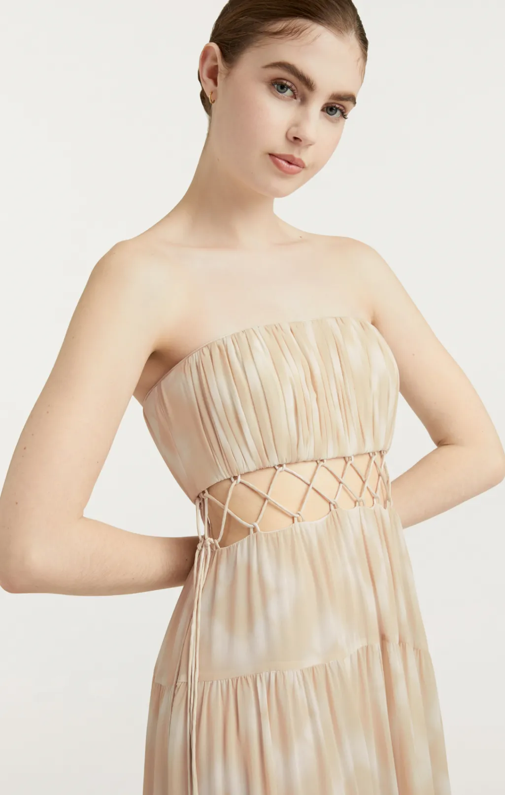 Cinq à Sept Cora Gown Ivory/plaster Hot