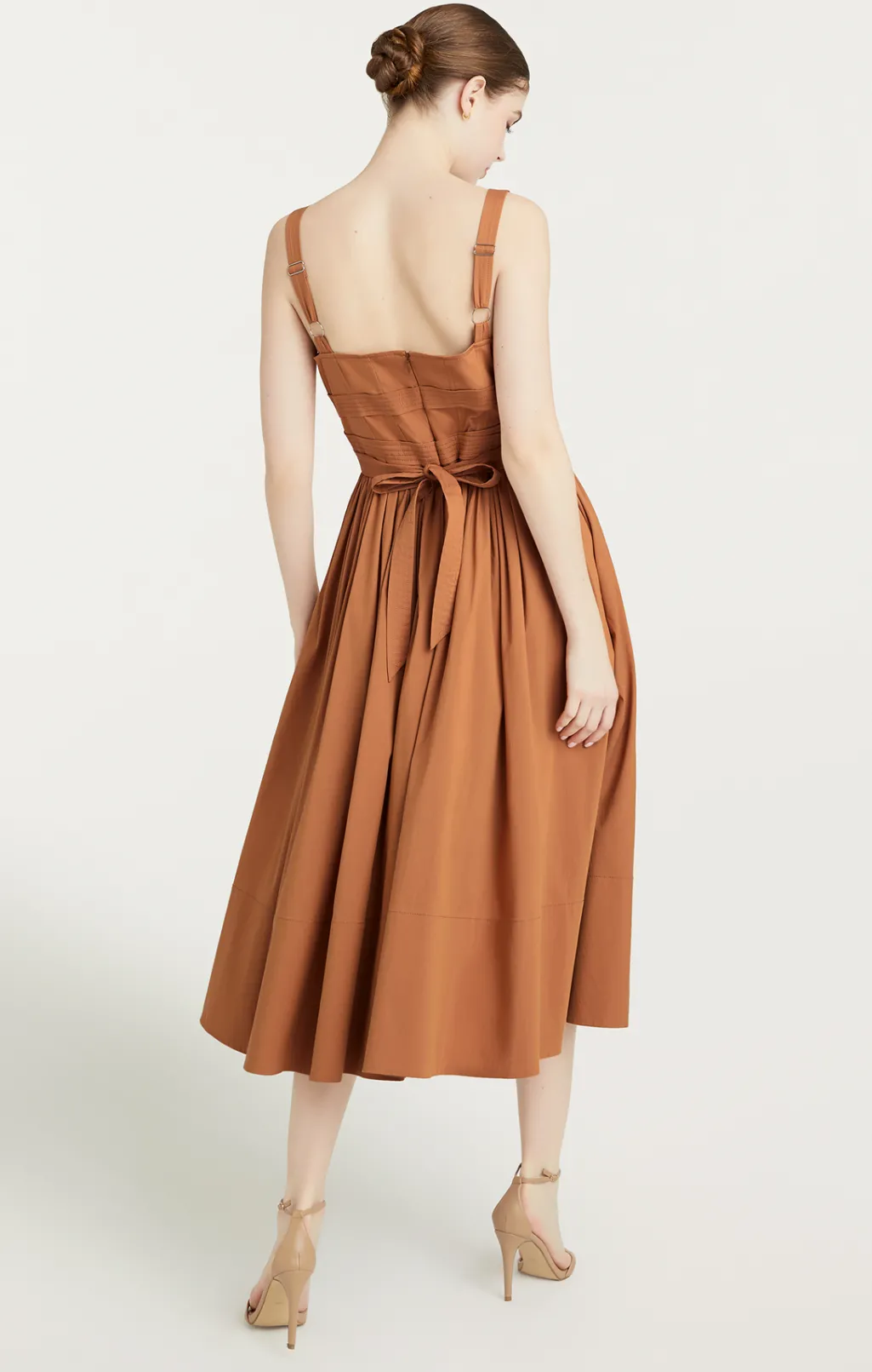 Cinq à Sept Cornelia Dress Cinnamon Best