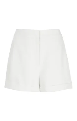 Cinq à Sept Crepe Elaine Short Ivory Sale