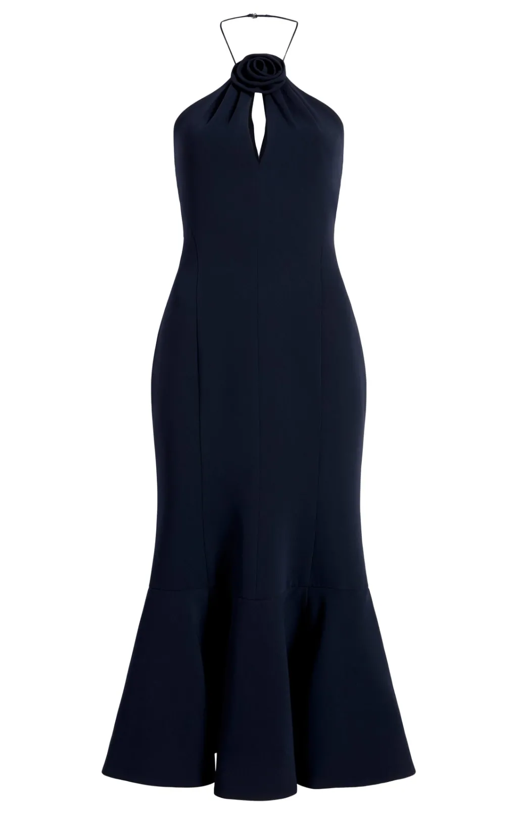 Cinq à Sept Crepe Flower Jennie Dress Navy Online