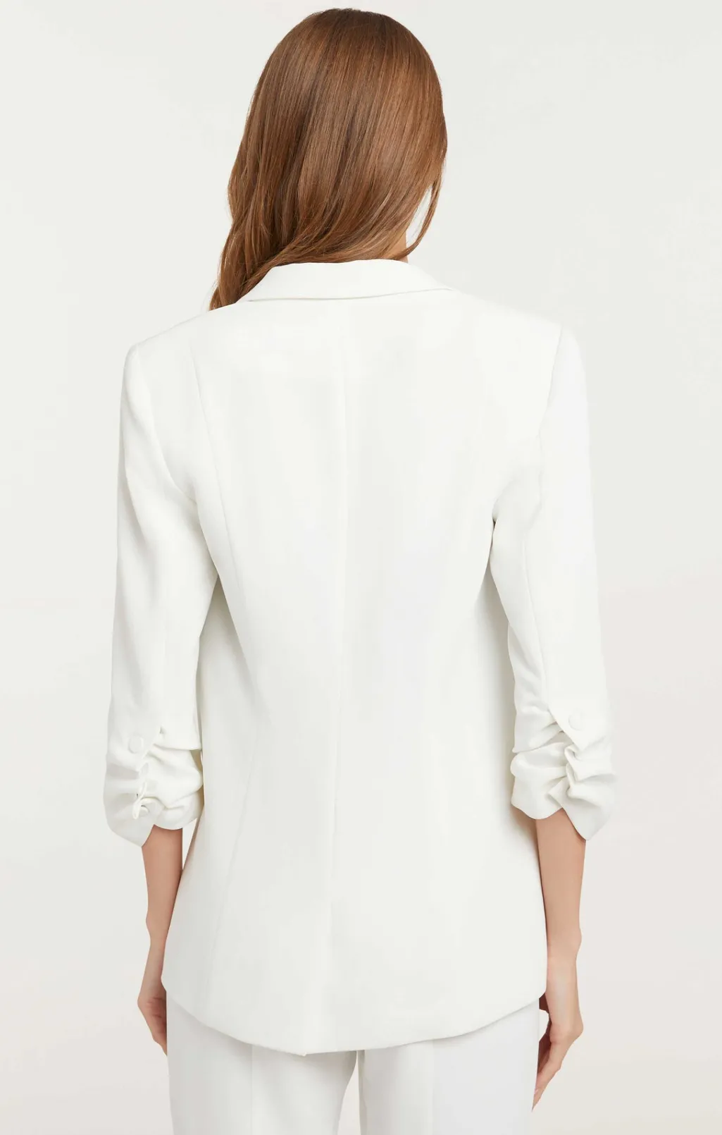 Cinq à Sept Crepe Khloe Blazer Ivory Clearance