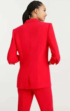 Cinq à Sept Crepe Khloe Blazer Rose Outlet