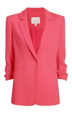 Cinq à Sept Crepe Khloe Blazer BerryFizz Clearance