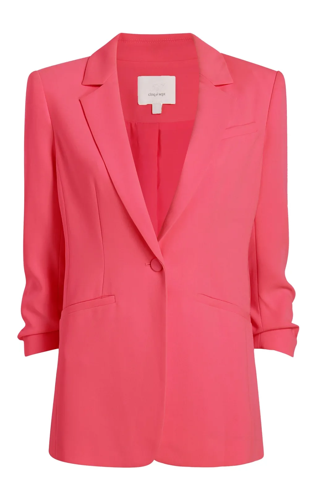 Cinq à Sept Crepe Khloe Blazer BerryFizz Clearance