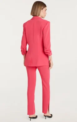 Cinq à Sept Crepe Khloe Blazer BerryFizz Clearance