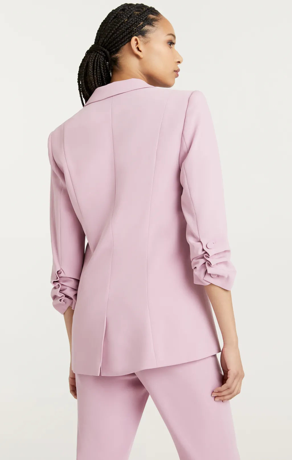 Cinq à Sept Crepe Khloe Blazer WarmMauve New