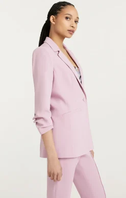 Cinq à Sept Crepe Khloe Blazer WarmMauve New