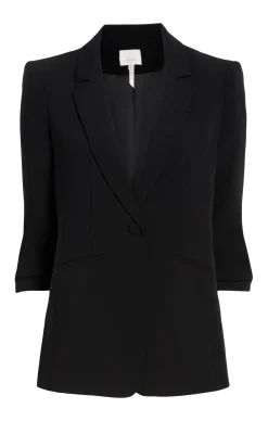 Cinq à Sept Crepe Khloe Blazer Navy Discount