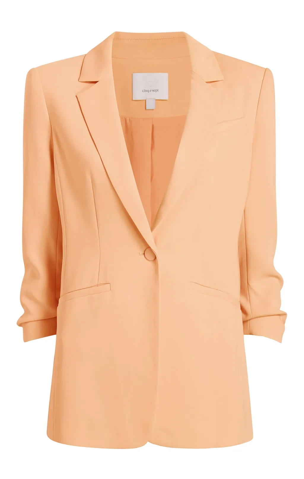 Cinq à Sept Crepe Khloe Blazer Marmalade Outlet