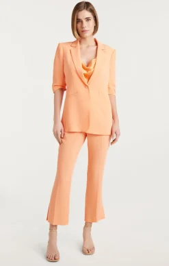 Cinq à Sept Crepe Khloe Blazer Marmalade Outlet
