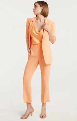 Cinq à Sept Crepe Khloe Blazer Marmalade Outlet