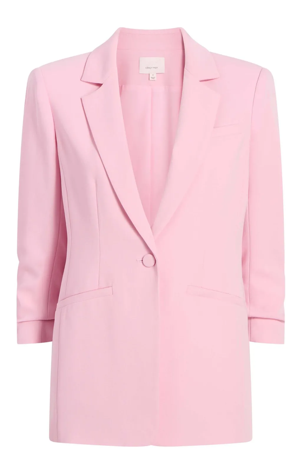 Cinq à Sept Crepe Khloe Blazer VenusPink Sale