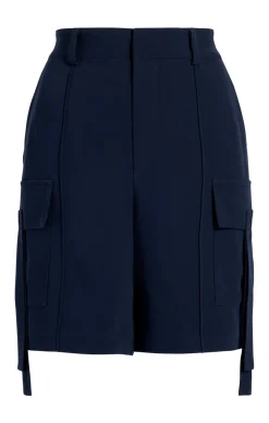 Cinq à Sept Crepe Odilia Short Navy Hot