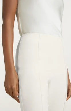 Cinq à Sept Cropped Brianne Pant Ivory Hot
