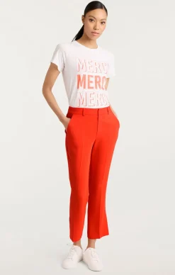 Cinq à Sept Cropped Kerry Pant DeepTangelo Best