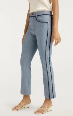 Cinq à Sept Cropped Sallie Pant LightIndigo Best