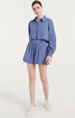 Cinq à Sept Cropped Selina Top SoftPeri Best