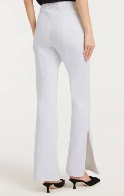 Cinq à Sept Crystal Floral Haylie Pant White New