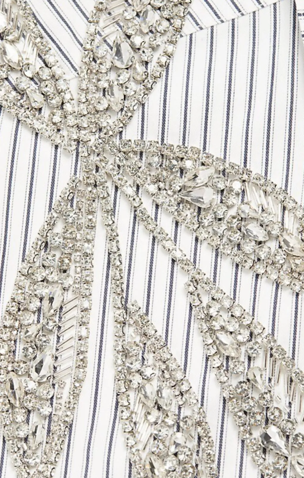 Cinq à Sept Crystal Floral Marianna Top Ivory/Navy Online