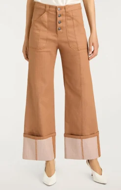 Cinq à Sept Cuffed Benji Pant Cocoa Online