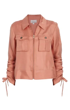 Cinq à Sept Dale Jacket Apricot Clearance