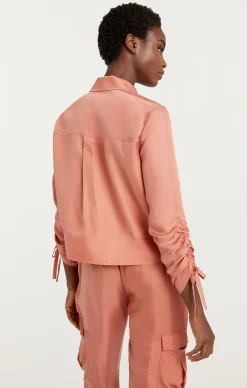 Cinq à Sept Dale Jacket Apricot Clearance