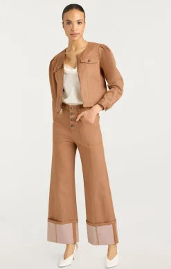 Cinq à Sept Dalia Jacket Cocoa Best