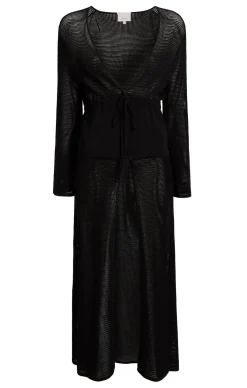 Cinq à Sept Darcy Knit Cover Up Black Sale