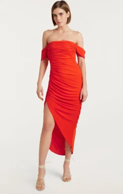 Cinq à Sept Delaney Dress DeepTangelo Discount