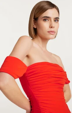 Cinq à Sept Delaney Dress DeepTangelo Discount