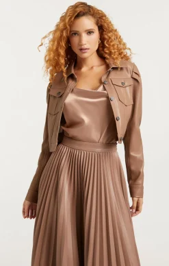 Cinq à Sept Della Jacket Mocha Online