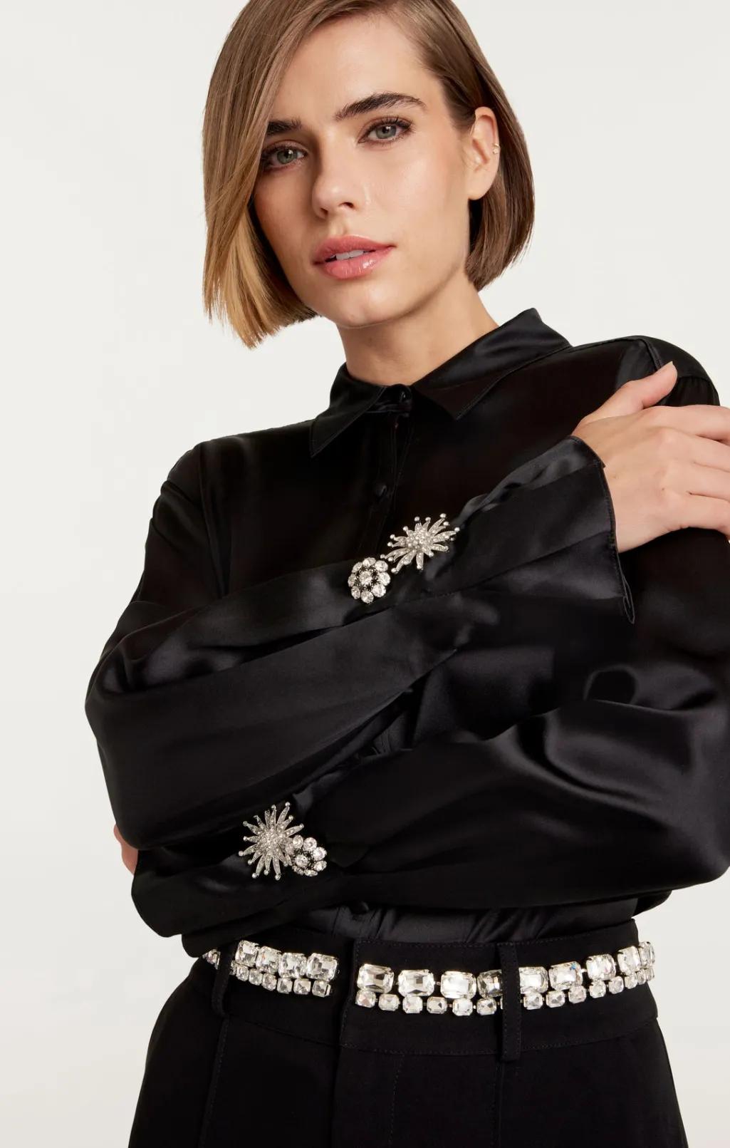 Cinq à Sept Demetria Top Black Clearance